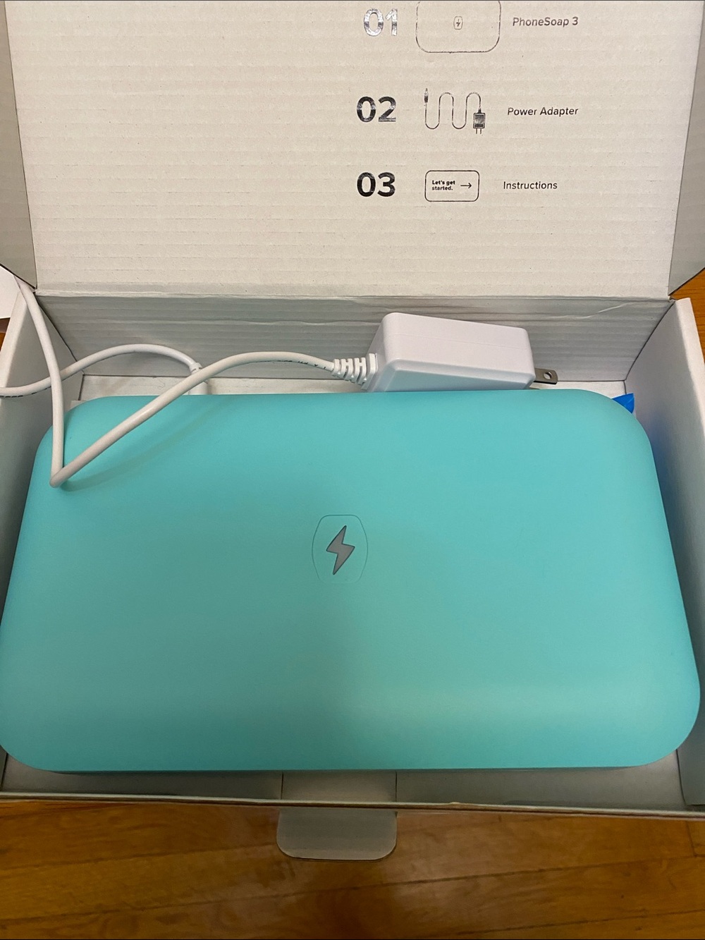 Phone Soap 3 Turquoise Blue